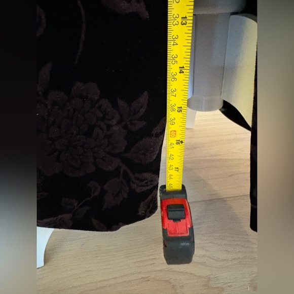 David Warren 90’s vintage Chinese velvet Dress - Picture 7 of 10